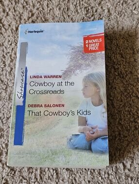 Cowboy at the Crossroads & That Cowboy's Kids By Linda Warren & Debra Salonen